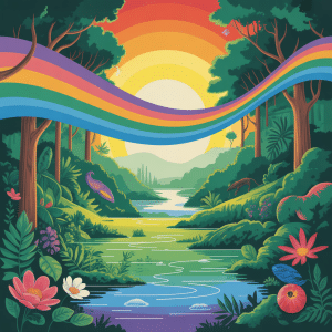 In the treetops: Understanding the planet’s ‘rainbow water’