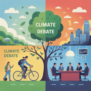 Maybe no one is lost in the climate debate over individual pathways