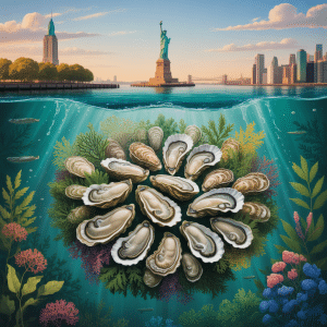 A billion oysters can restore New York Harbor’s ecosystems