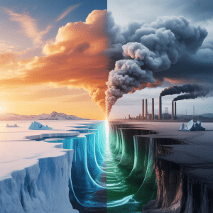 Cooling from atmospheric particles may mask greater warming