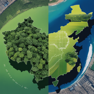 China and India boost a ‘green’ planet but not all green is equal