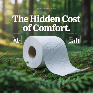 A ‘loo-minating’ report looks at the climate costs of toilet paper
