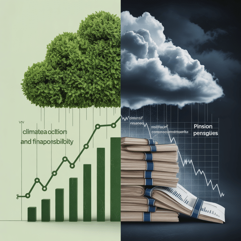 UK firms act on climate, but not its risks to worker pensions