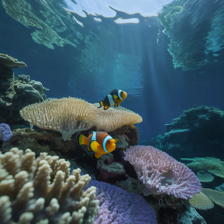 Light pollution affects clownfish that live on coral reefs