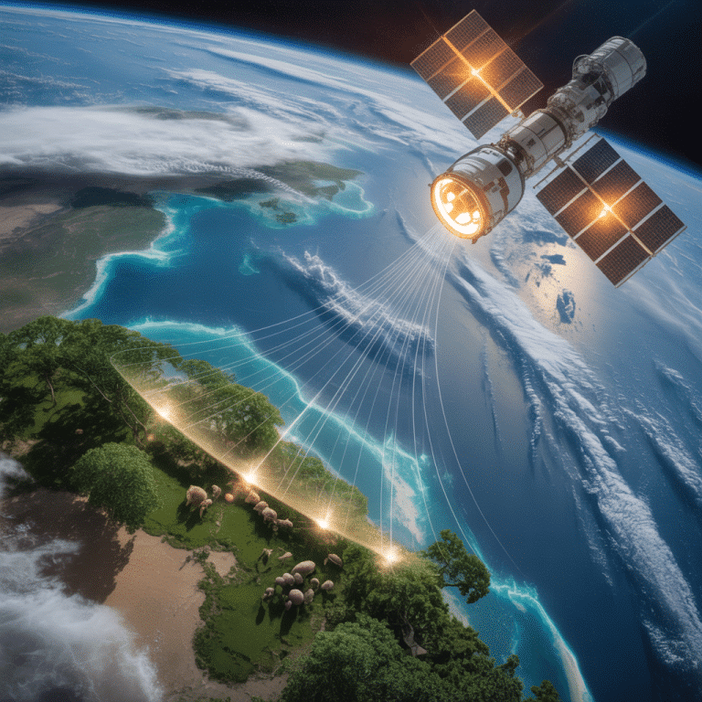 Watching wildlife from space, with help from human friends
