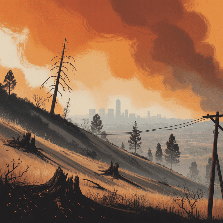 As wildfire risk escalates, California utility cuts off the power