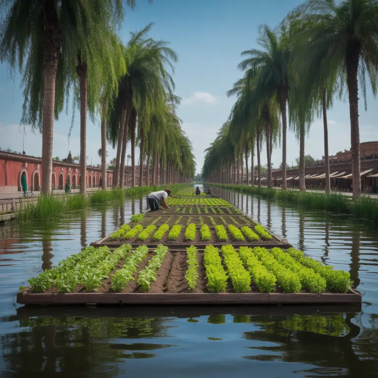 Ancient Aztec chinampas hold promise for urban agriculture