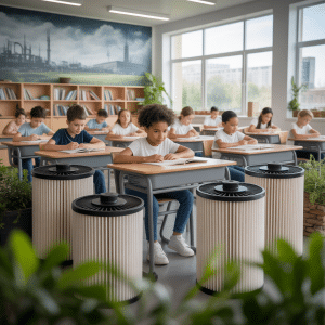 How a gas-leak crisis points to air filters for classrooms