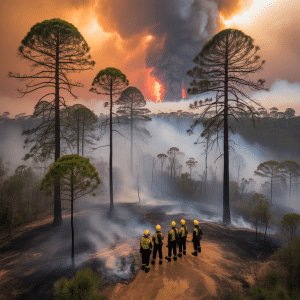 Australia’s ‘secret mission’ saves Wollemi Pines from fire