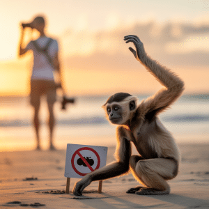 IUCN team issues guide to ending ‘pix with primates’ abuses