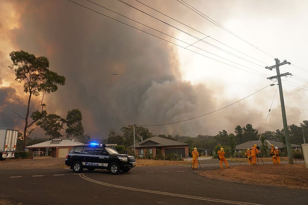 Australia’s raging bushfires had their effects continents away