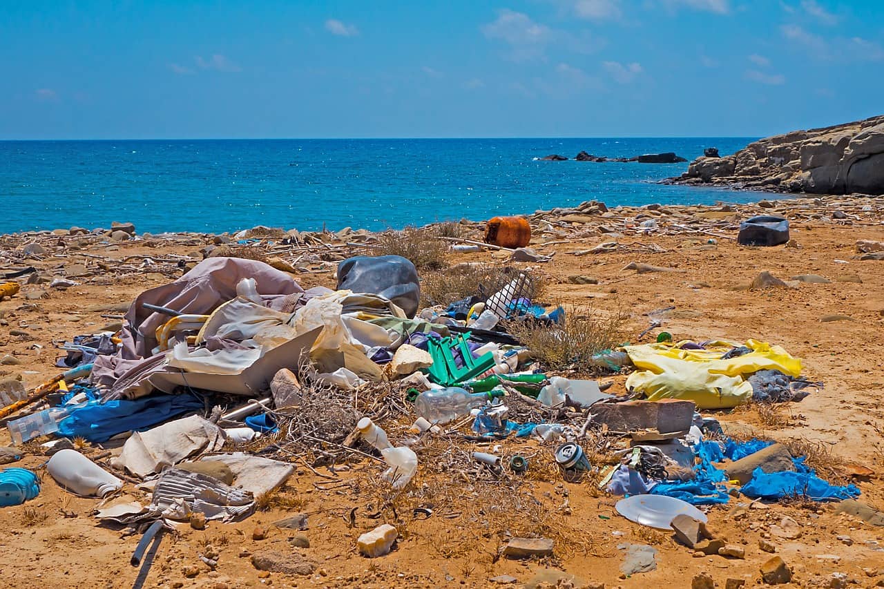 Your plastic waste may end up befouling a beach far away