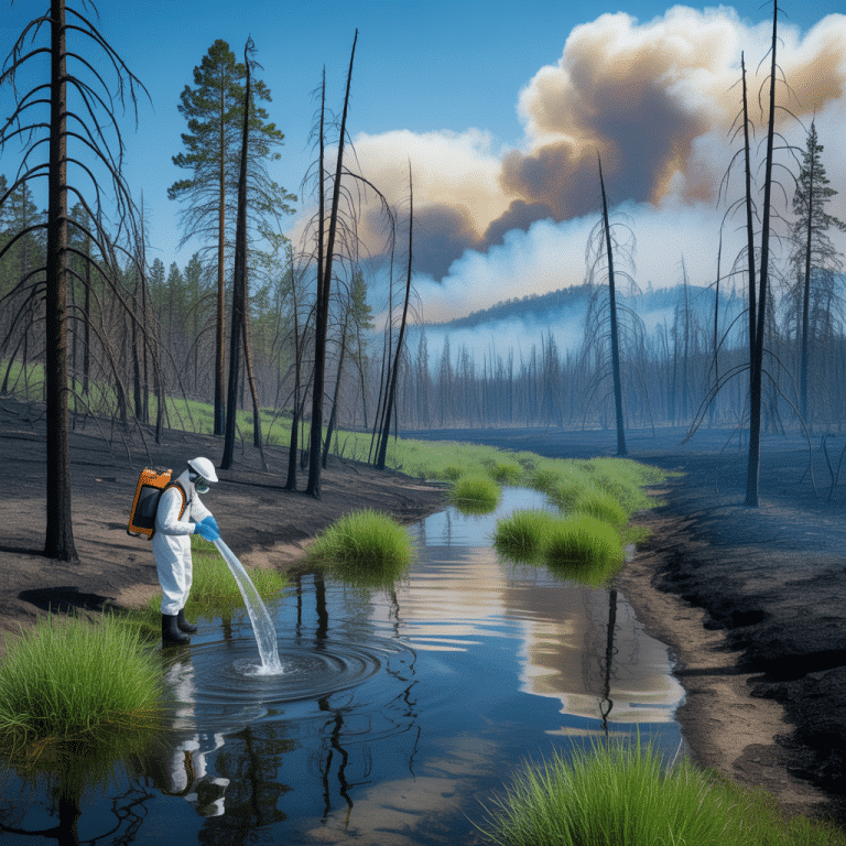 Scientists improve drinking water restoration after wildfire
