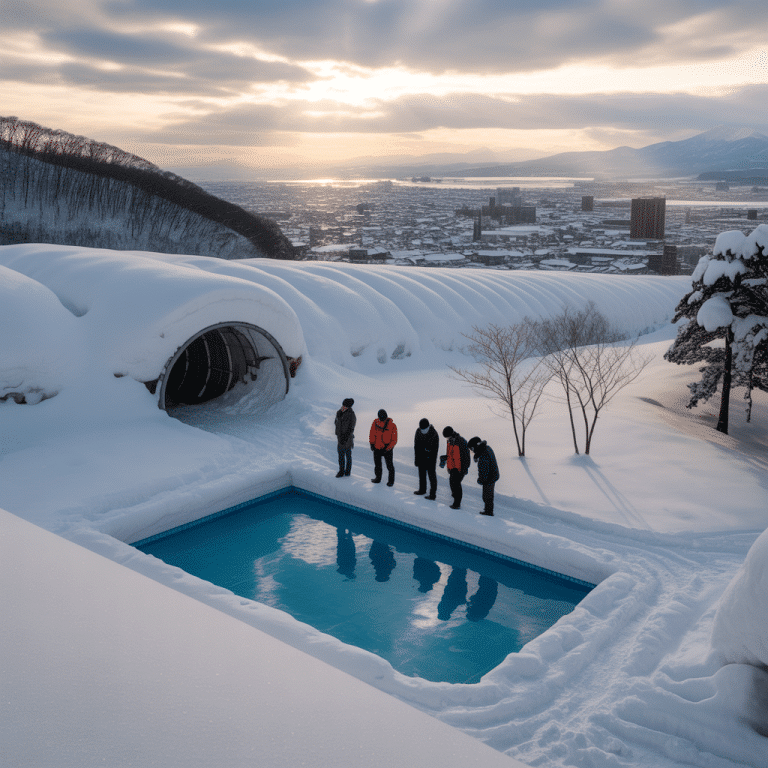 Japan’s city of Aomori to try making electricity with snow