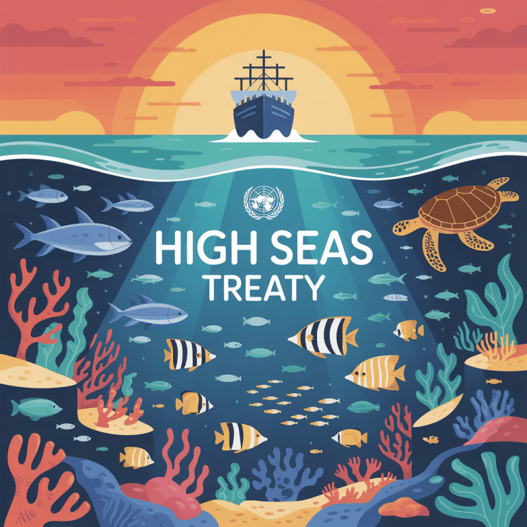 Landmark High Seas Treaty set to protect marine ecosystems