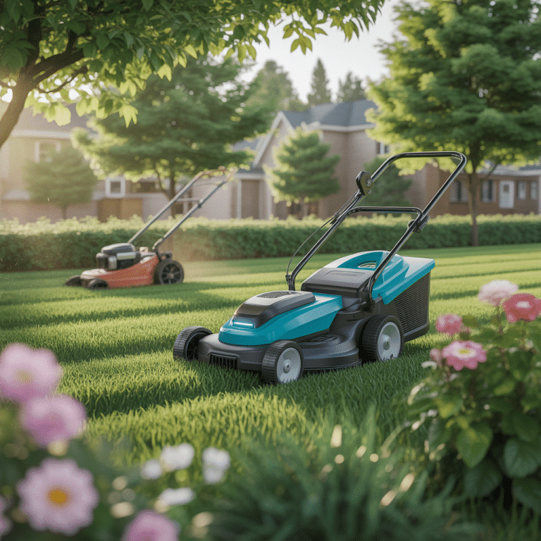 Clean-energy lawn mowers are taking over the landscape