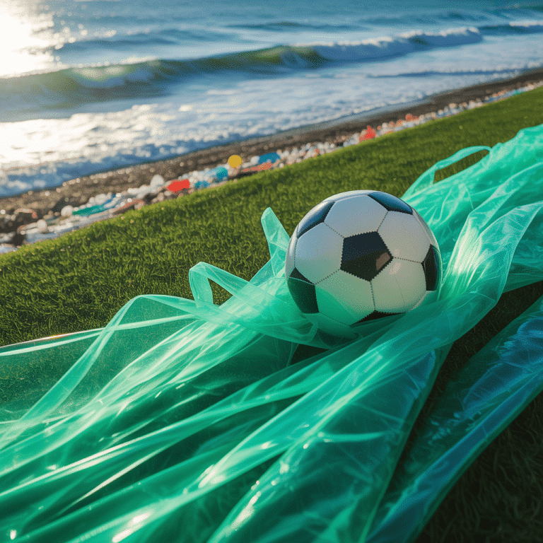 Plastic on the pitch: Artificial turf leads to marine pollution