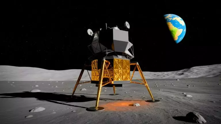 "A private lunar lander triumphantly lands on the moon—NASA's groundbreaking payload changes everything"