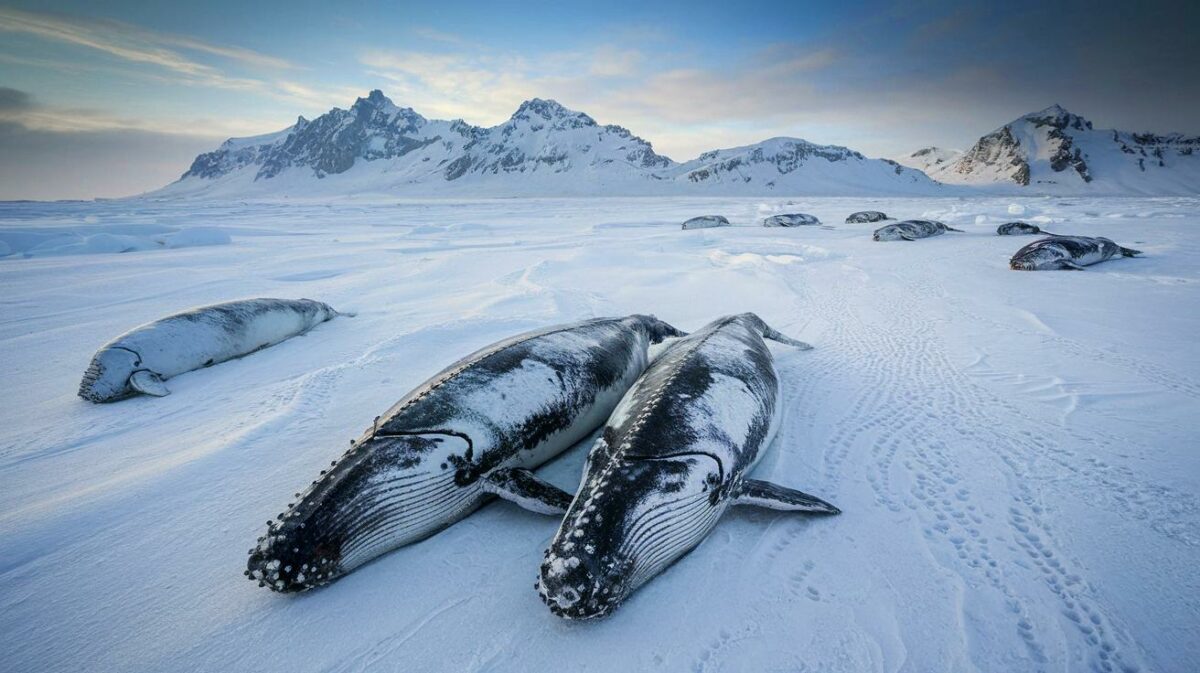 Frozen whale giants found in Canada – The invasion of super predators is upending Arctic biodiversity