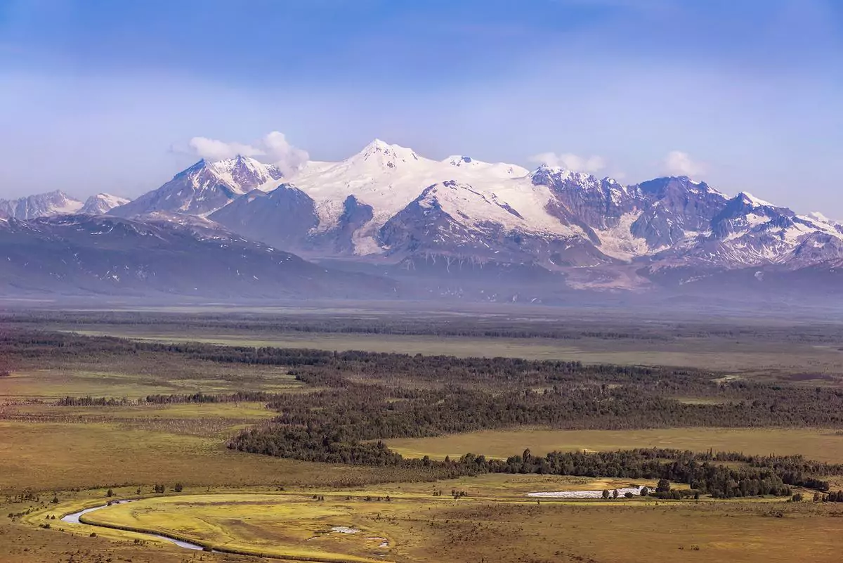 Mount Spurr, an active stratovolcano, had its last eruption in 1992.