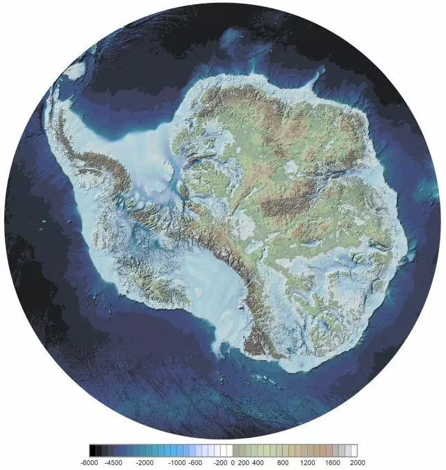 Discover how Antarctica would appear without its ice in this revealing new map.