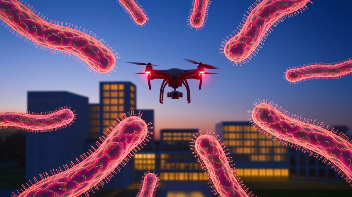 “Aliens or Science Breakthrough: MIT’s Glowing Bacteria Send Chemical SOS to Drones in the Sky, Sparking Global Awe and Fear”