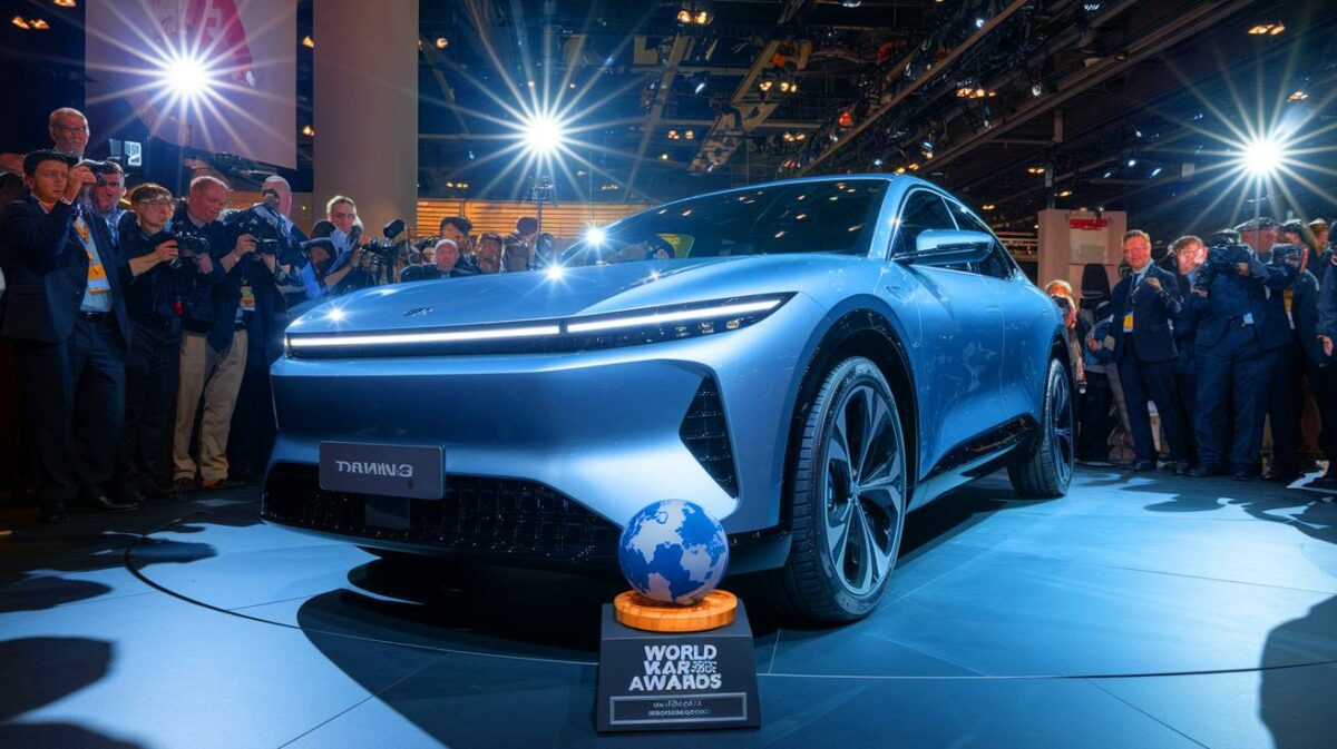 China's Electric Vehicle Triumphs: Shocking Victory at New York Auto Show Stuns World With Prestigious Car Award Win