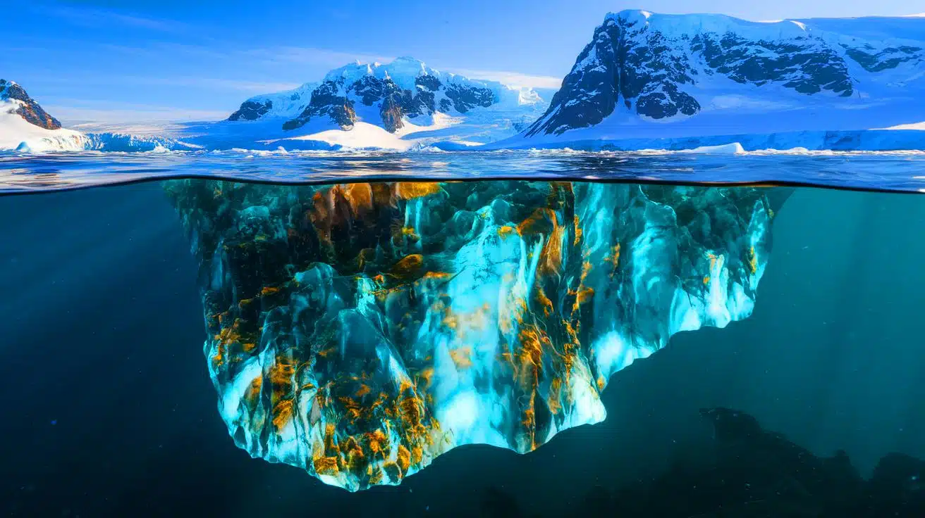 Hidden World Uncovered Beneath Antarctica: Giant Iceberg Collapse Reveals Secret Ecosystem Lost for Thousands of Years