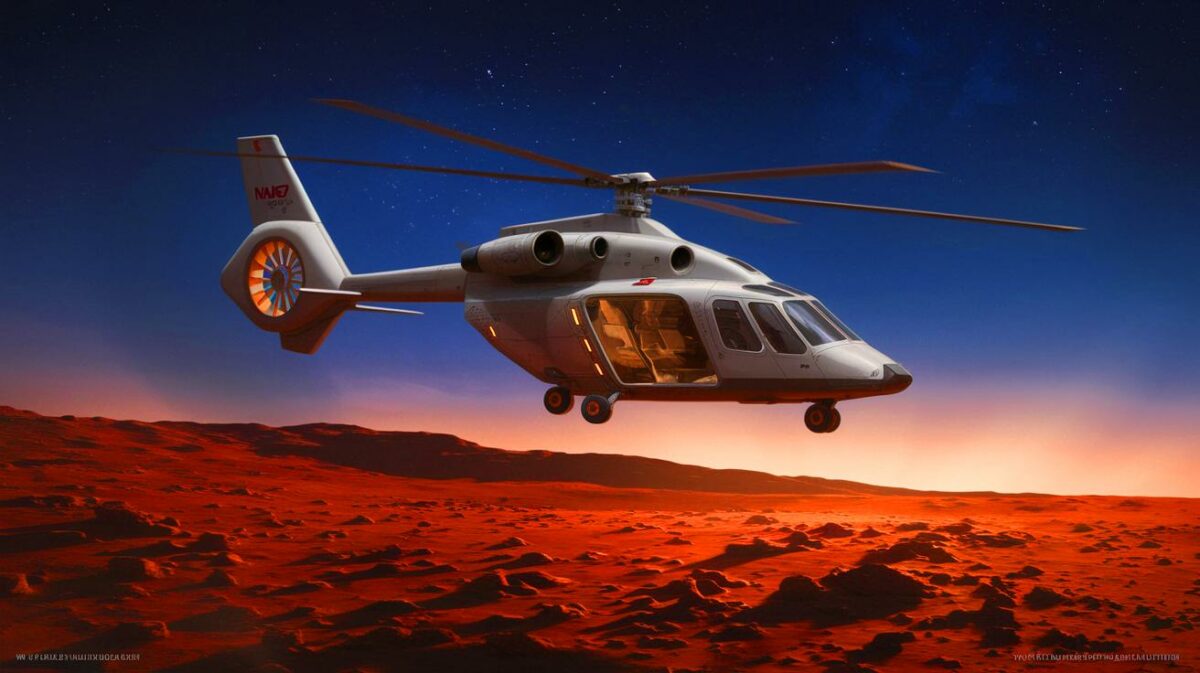 “NASA Unleashes Gigantic Mars Chopper Nighthawk: Biggest Extraterrestrial Mission Ever to Uncover Astonishing Alien Life Signs”