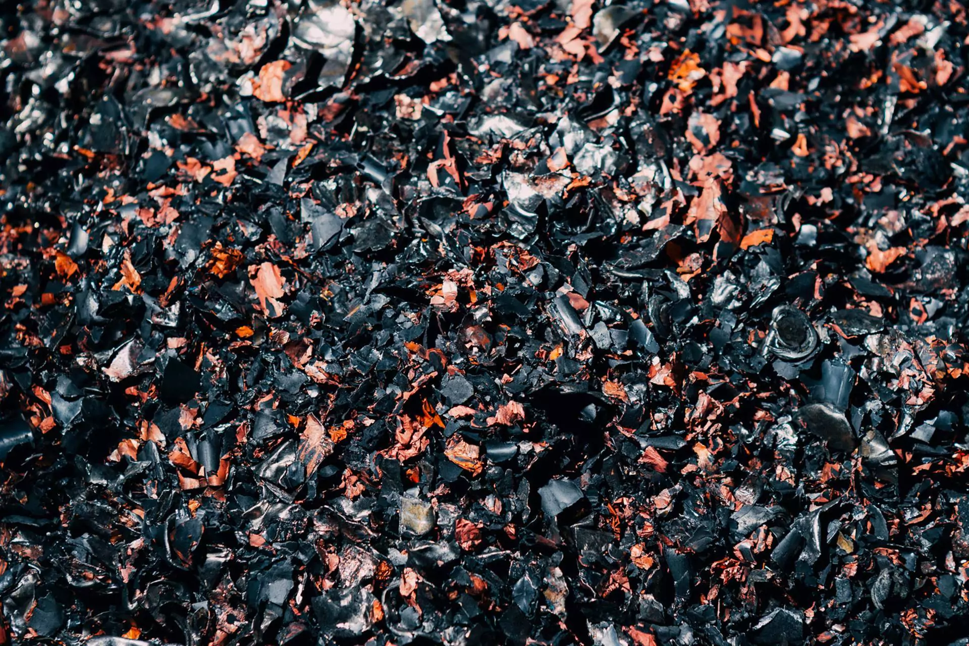 The blend obtained from dismantling old EV batteries.