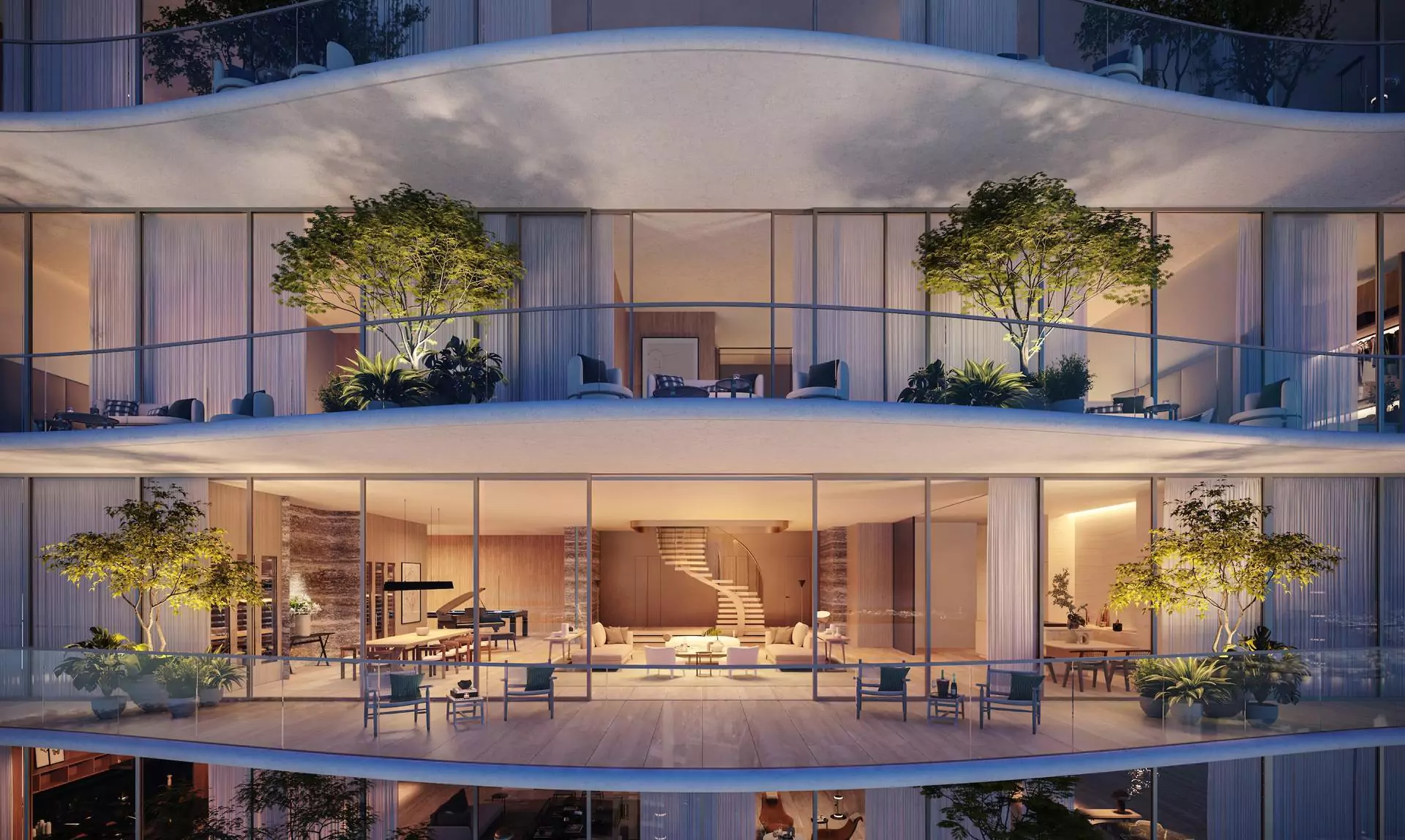 The apartments at The Residences at 1428 Brickell promise ample space and high-end living.