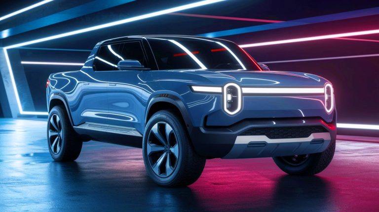 Illustration of Geely's Radar super hybrid pickup with advanced IoT platforms (AI-generated, non-realistic illustration). Credit: Ideogram.