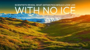A stunning aerial view of Antarctica, revealing the hidden landscapes beneath its vast ice sheets, offering new insights into climate change and geological history.