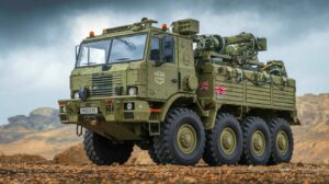 “UK Unleashes Robot Tank Beast”: Old Military Truck Transformed Into AI War Machine That Devours Enemy Mines on the Battlefield “Watch Out World: UK Transforms Mighty Military Truck Into Fearsome Robot Drone Tank to Devour Enemy Mines and Dominate Battlefields”