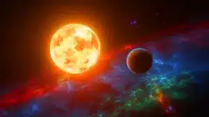 “I’m Almost Certain There Are Inhabited Planets”: Astrophysicist Drops Chilling Statement That Shakes Our Place in the Universe Illustration of the groundbreaking discovery of exoplanet 51 Pegasi b orbiting a Sun-like star. Image generated by AI.