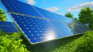 Illustration of innovative antireflective coatings enhancing solar cell efficiency (AI-generated, unrealistic). Credit: Ideogram.