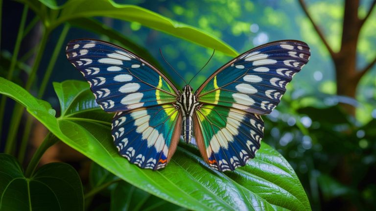 Illustration of the newly discovered butterfly species Tacola kamitanii with a 3.5-inch wingspan (AI-generated, unrealistic). Credit: Ideogram.
