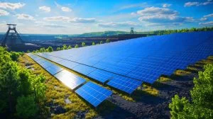 “From Black Dust to Bright Power”: These Abandoned Coal Mines Are Now Massive 300 GW Solar Energy Giants Changing the Game Forever Illustration of abandoned coal mines being transformed into solar energy farms. Image generated by AI.