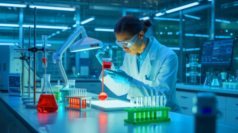 Illustration of a breakthrough in rubidium extraction technology in China. Image generated by AI.