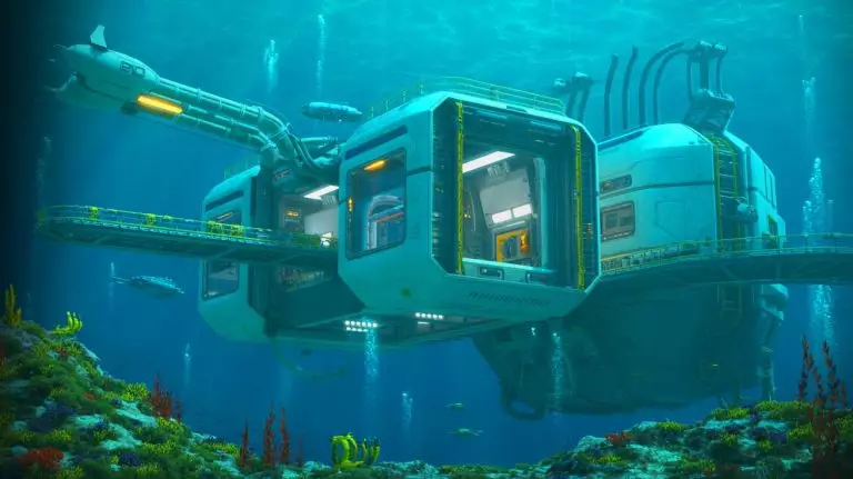 Illustration of China's ambitious underwater research station set to explore deep-sea ecosystems and geopolitical dynamics. Image generated by AI.