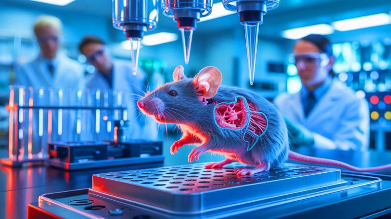 “Ancient Gene Switch Flipped”: Scientists Restore Limb Regeneration in Mice Using Dormant DNA Once Thought Lost Forever Illustration of genetic reactivation in mice enabling tissue regeneration. Image generated by AI.