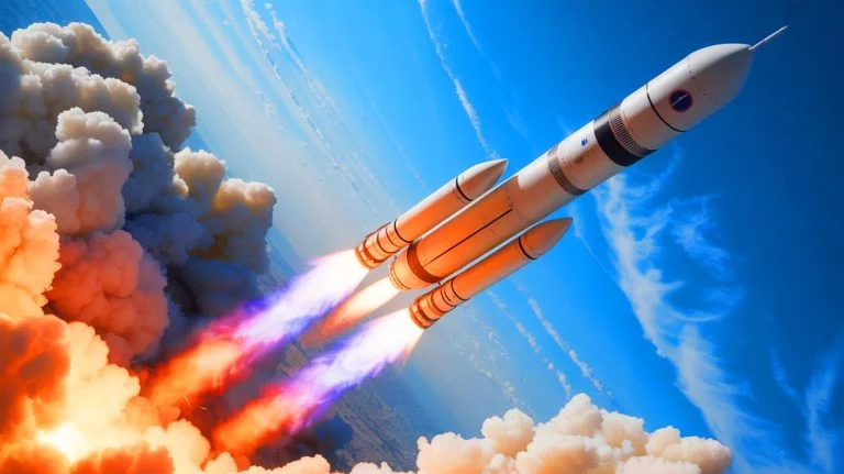 “China Unleashes Invisible Firepower”: Newly Revealed Stealth Missiles Could Radically Transform the Future of Modern Warfare Illustration of a revolutionary helium-powered rocket propulsion technology developed in China. Image generated by AI.