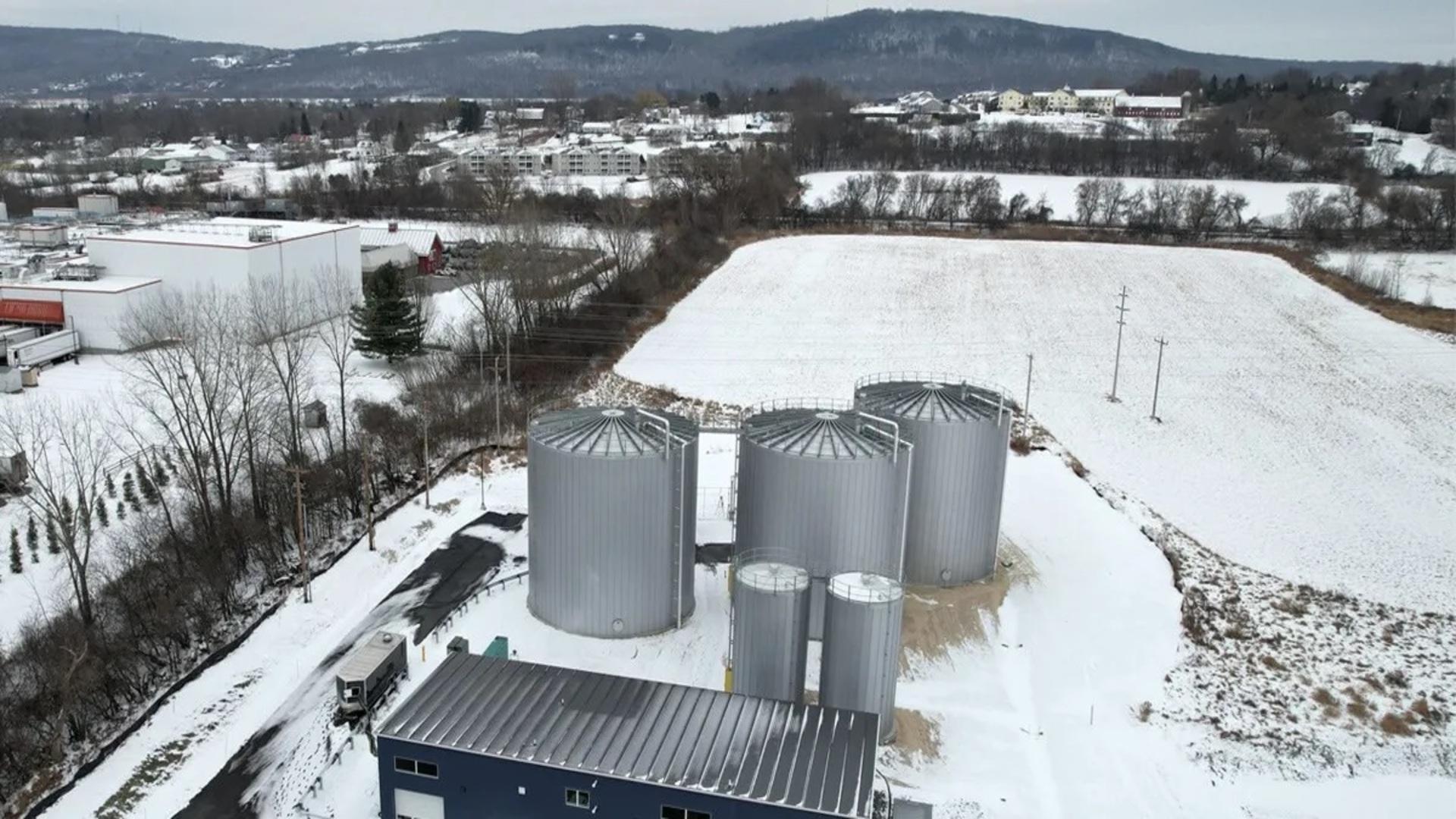 Advanced anaerobic digestion plant located in St. Albans, Vermont, U.S.
