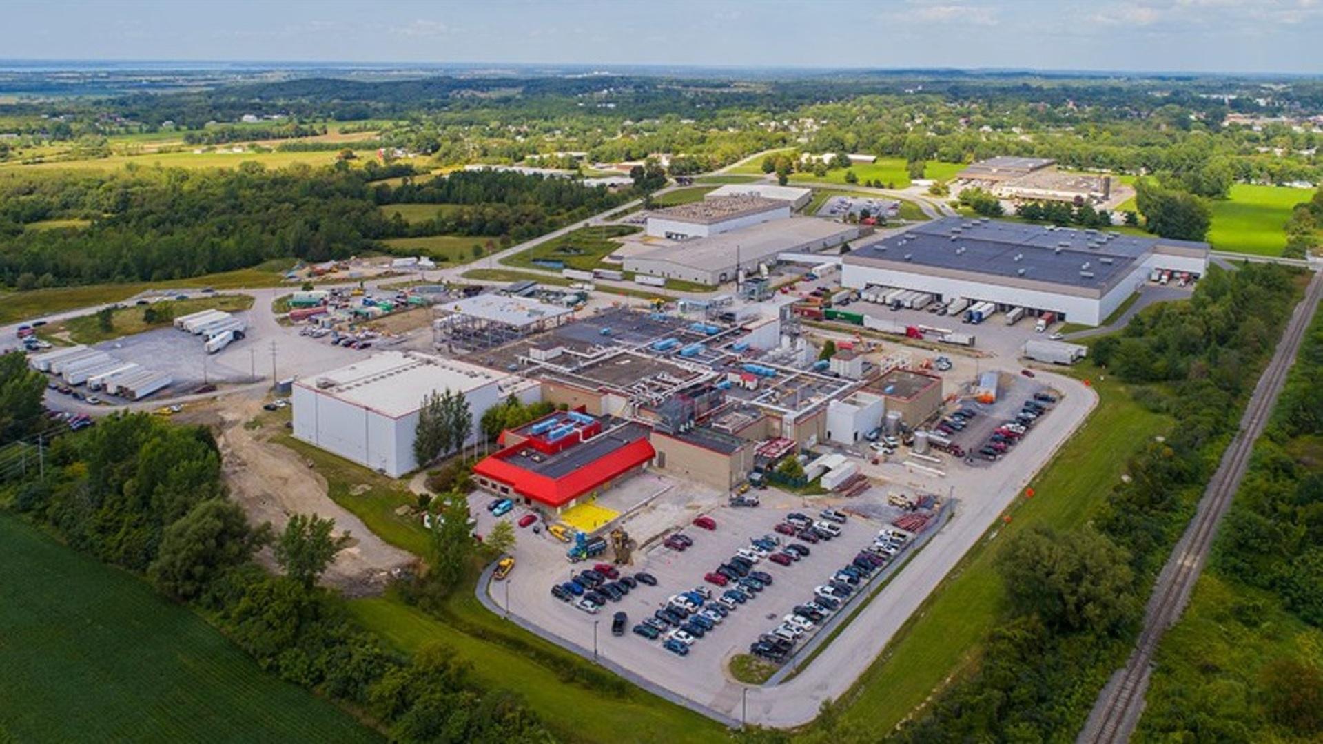 PurposeEnergy's plant in St. Albans, Vermont, USA