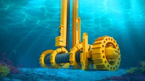 “World’s Deepest Cable Burial”: This Monster Trencher Digs 18 Feet Beneath the Seabed to Power the Future Illustration of the T3600 subsea trencher, the world's most powerful sea trencher designed to protect offshore infrastructure. Image generated by AI.