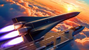“China in Shock”: New Hypersonic Aircraft With Mach 5+ Speeds Triggers Massive Global Reaction After US Engine Breakthrough Illustration of an advanced hypersonic test vehicle powered by upgraded rocket engines. Image generated by AI.