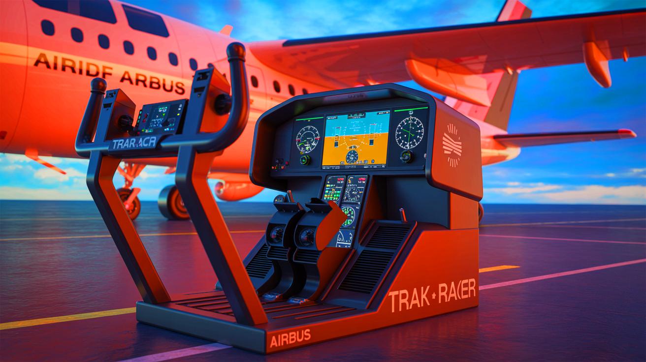 “These Simulators Are Unlike Anything You’ve Seen” Trak Racer and Airbus Join Forces to Redefine Flight Training for a New Generation of American Pilots