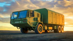 “They Built a Cruise Missile for $150K”: Lockheed’s New CMMT Drones Shock Defense Industry With Unmatched Power and Price Illustration of Lockheed Martin's Common Multi-Mission Truck system, highlighting its innovative low-cost design for military advancements, generated by artificial intelligence.