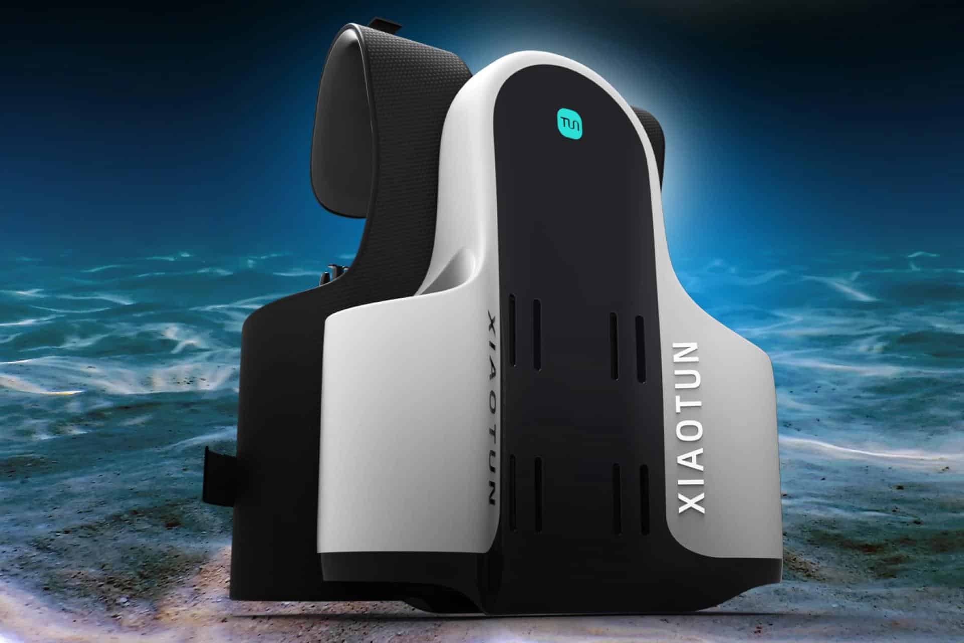 The XiaoTun is constructed primarily from aluminum alloy and PVC