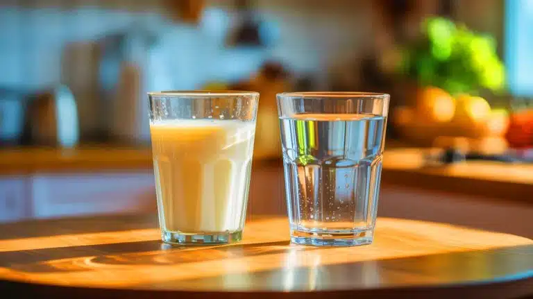 “This Drink Beats Water”: Scientists Reveal the Shocking Hydration Power of This Unexpected Everyday Beverage Illustration of the potential hydration benefits of milk compared to water. Image generated by AI.